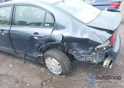 2006 Honda Civic Hybrid z USA, uszkodzony, nr VIN JHMFA36246S008051